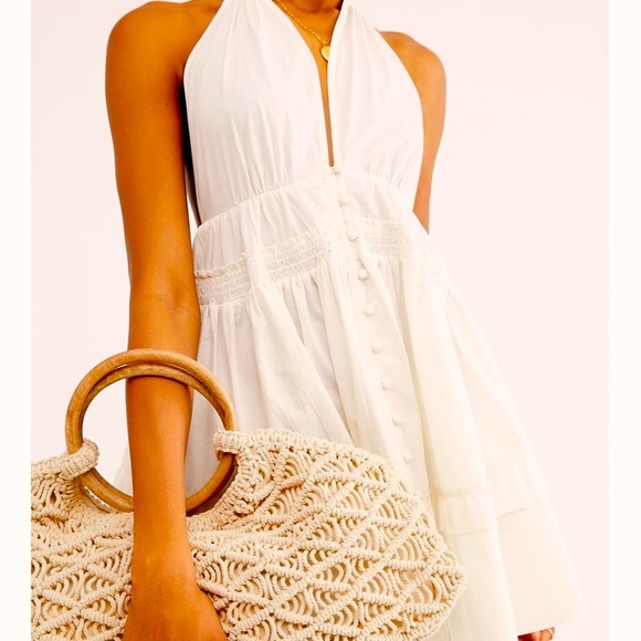 Free People Dresses & Skirts - SMALL FREE PEOPLE SAIL AWAY TUNIC DRESS IN WHITE